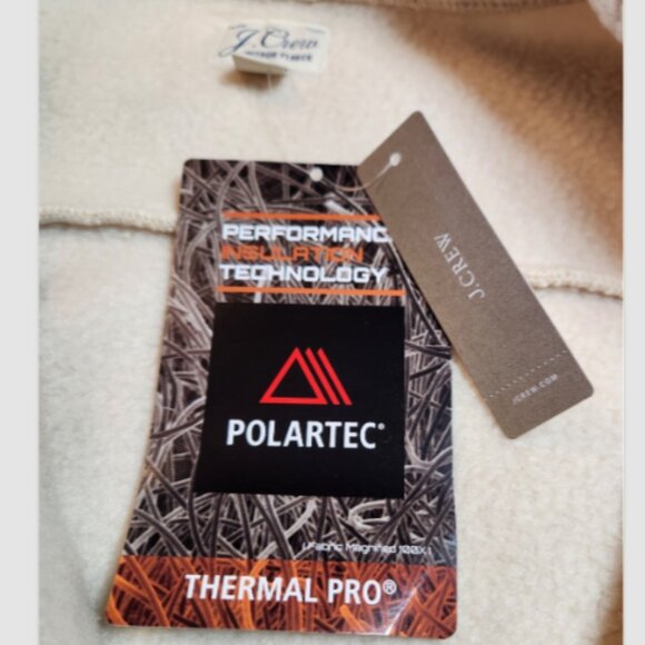 J Crew Sherpa Fleece Polartec Thermal Pro Snap Jacket - Picture 6 of 13